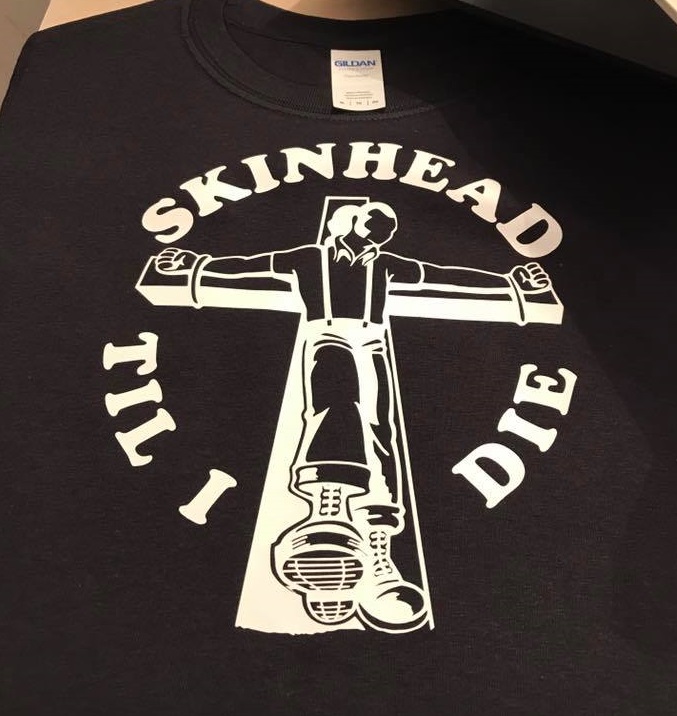 Till I Die Skinhead T-Shirt (Black)